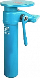 Механический подъемник тисков слесарных верстачных с наковальней Ridgid Matador 120