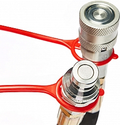 Муфты гидравлических шлангов гидравлических стыковых сварочных аппаратов для пнд труб Gas Fusion Red-160