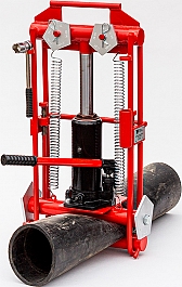 Применение передавливателя гидравлического для полиэтиленовых труб Brexit BrexPress G225, 20 т