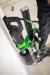 Применение станины для алмазного сверления Eibenstock BST 162 H