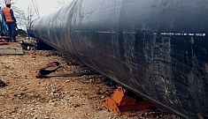 Применение усиленной вращательной роликовой опоры для труб ПНДело РО-1820ТВ