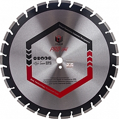 Сегментный алмазный круг Diam Pro Line 1A1RSS Асфальт 500 мм