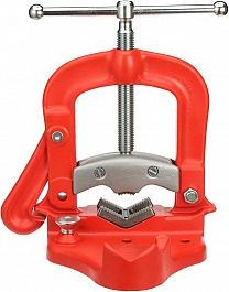 Верстачные откидные тиски для труб Ridgid 27A вид сзади