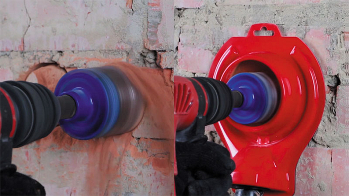 Преимущества пылеуловителя для перфоратора, дрели Mechanic DrillDuster 82 Преимущества пылеуловителя для перфоратора, дрели Mechanic DrillDuster 82